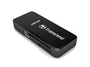 Transcend TS-RDF5K USB 3.0 Support SDHC (UHS-I), SDXC (UHS-I), microSD, microSDHC (UHS-I), and microSDXC (UHS-I) Flash Card Reader-Black/White Transcend TS-RDF5K USB 3.0 Support SDHC (UHS-I), SDXC (UHS-I), microSD, microSDHC (UHS-I), and microSDXC (UHS-I) Flash Card Reader-Black/White