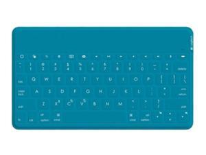 Logitech iK1041 Ultra-portable Independent Spill-resistant Bluetooth Mini Keyboard for iPad/iPhone/AppleTV/All iOS Products-Black/Blue Logitech iK1041 Ultra-portable Independent Spill-resistant Bluetooth Mini Keyboard for iPad/iPhone/AppleTV/All iOS Products-Black/Blue