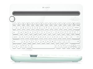 Logitech K480 Bluetooth Multi-Device Mini Wireless Desk Keyboard for Computer,Tablet and Smartphone-Black/White Logitech K480 Bluetooth Multi-Device Mini Wireless Desk Keyboard for Computer,Tablet and Smartphone-Black/White