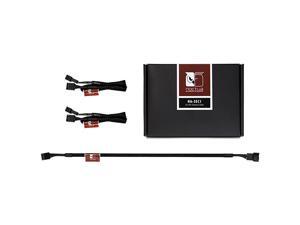3PCS Noctua NA-SEC1 30cm 4 Pin Extension Cables CPU PWM Fan Accessory 3PCS Noctua NA-SEC1 30cm 4 Pin Extension Cables CPU PWM Fan Accessory