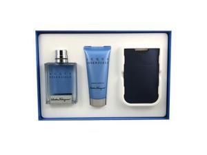 Acqua Essenziale by Salvatore Ferragamo - 3 PIECE SET Gift Set - 3.4 OZ EAU DE TOILETTE SPRAY, 3.4 OZ SHAMPOO AND SHOWER GEL, iPHONE HOLDER Acqua Essenziale by Salvatore Ferragamo - 3 PIECE SET Gift Set - 3.4 OZ EAU DE TOILETTE SPRAY, 3.4 OZ SHAMPOO AND SHOWER GEL, iPHONE HOLDER