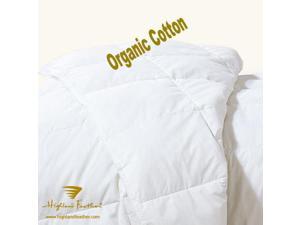 233 TC 600 loft summer fill Queen size 27 oz organic cotton European white down comforter 233 TC 600 loft summer fill Queen size 27 oz organic cotton European white down comforter