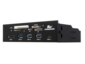 Kingwin KW525-3U3CR USB 3.0 Card Reader Hub Includes 1 USB 3.1 Port Kingwin KW525-3U3CR USB 3.0 Card Reader Hub Includes 1 USB 3.1 Port