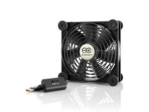 AC Infinity MULTIFAN S3, Quiet 120mm USB Fan for Receiver DVR Playstation Xbox Computer Cabinet Cooling AC Infinity MULTIFAN S3, Quiet 120mm USB Fan for Receiver DVR Playstation Xbox Computer Cabinet Cooling