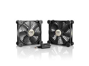 AC Infinity MULTIFAN S7, Quiet Dual 120mm USB Fan for Receiver DVR Playstation Xbox Computer Cabinet Cooling AC Infinity MULTIFAN S7, Quiet Dual 120mm USB Fan for Receiver DVR Playstation Xbox Computer Cabinet Cooling