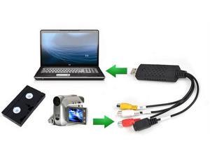 VHS to USB Converter PC Adapter TV Audio Video DVD USB 2.0 WinXP/2000 VHS to USB Converter PC Adapter TV Audio Video DVD USB 2.0 WinXP/2000