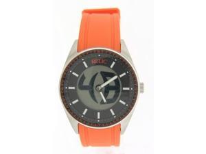 Relic ZR55262 Orange Rubber Watch Relic ZR55262 Orange Rubber Watch