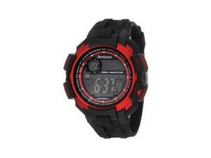 Armitron Men 8258RED Chronograph Black Resin Red Accented Watch Armitron Men 8258RED Chronograph Black Resin Red Accented Watch