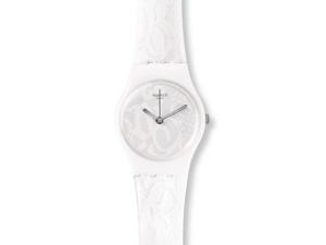 Swatch Women's Sangallo White Analog Watch LW147 Swatch Women's Sangallo White Analog Watch LW147