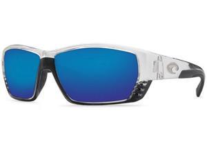Costa Del Mar Tuna Alley Crystal/Blue Lens TA39OBMP Polarized Sunglasses Costa Del Mar Tuna Alley Crystal/Blue Lens TA39OBMP Polarized Sunglasses