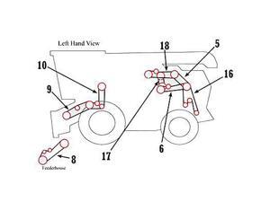 H232997 New Straw Chopper Belt Made To Fit John Deere Combine 9670 H232997 New Straw Chopper Belt Made To Fit John Deere Combine 9670