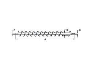 AH201744 New Cross Auger For John Deere Tank 9400 9410 9450 9500 9510 9550 + AH201744 New Cross Auger For John Deere Tank 9400 9410 9450 9500 9510 9550 +