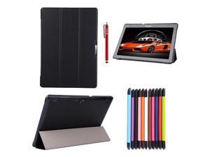 Moonmini Lenovo Tab 2 A10-70 PU Leather Flip Folio Smart Case Cover with Stand Function and Magnetic Closure (Black) Moonmini Lenovo Tab 2 A10-70 PU Leather Flip Folio Smart Case Cover with Stand Function and Magnetic Closure (Black)