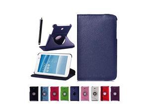 Moonmini case for Asus MeMO Pad 7 ME176C/CX Tablet Book Cover with Free Screen Flim + Stylus Pen - Navy Blue 360 Degree Rotation PU Leather Smart Cover Protective Case Cover Pouch Moonmini case for Asus MeMO Pad 7 ME176C/CX Tablet Book Cover with Free Screen Flim + Stylus Pen - Navy Blue 360 Degree Rotation PU Leather Smart Cover Protective Case Cover Pouch
