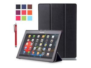 Moonmini Case for Lenovo Tab 2 A10-70/A10-30/X30F PU Leather Flip Stand Case Cover Protector with Auto Sleep / Wake Function (Black) Moonmini Case for Lenovo Tab 2 A10-70/A10-30/X30F PU Leather Flip Stand Case Cover Protector with Auto Sleep / Wake Function (Black)