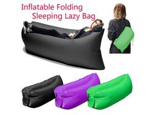 Inflatable Hangout Air Sleeping Hiking Camping Bed Beach Sofa Lounge Lazy Bag Many Colors(Purple) Inflatable Hangout Air Sleeping Hiking Camping Bed Beach Sofa Lounge Lazy Bag Many Colors(Purple)