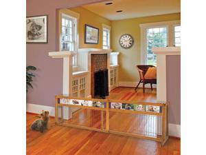Picture It Here Freestanding Pet Gate Picture It Here Freestanding Pet Gate