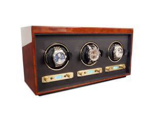 Meridian Triple Watch Winder by Wolf Burlwood Meridian Triple Watch Winder by Wolf Burlwood