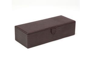 Blake 5-Piece Lizard Embossed Watch Box by Wolf Brown Blake 5-Piece Lizard Embossed Watch Box by Wolf Brown