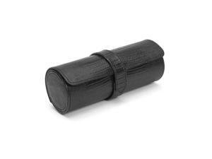 Blake Lizard Embossed Watch Roll by Wolf Black Blake Lizard Embossed Watch Roll by Wolf Black