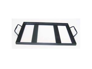Charcoal Companion Steel and Porcelain Coated Salt Plate Holder Charcoal Companion Steel and Porcelain Coated Salt Plate Holder