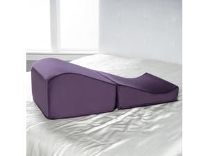 Liberator Flip Ramp Positioning Pillow Aubergine Liberator Flip Ramp Positioning Pillow Aubergine