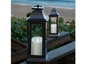 Heritage Series Lantern with Flameless Candle & Timer Heritage Series Lantern with Flameless Candle & Timer