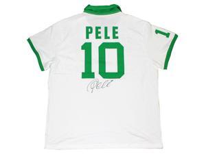 Pele Signed New York Cosmos Home Jersey Pele Signed New York Cosmos Home Jersey
