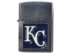 MLB Large Emblem Zippo Lighter - Kansas City Royals MLB Large Emblem Zippo Lighter - Kansas City Royals