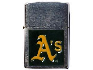 MLB Large Emblem Zippo Lighter - Oakland Athletics MLB Large Emblem Zippo Lighter - Oakland Athletics