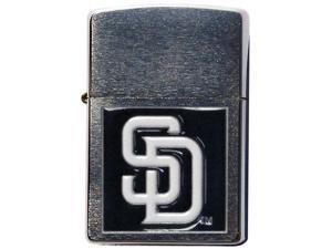 MLB Large Emblem Zippo Lighter - San Diego Padres MLB Large Emblem Zippo Lighter - San Diego Padres
