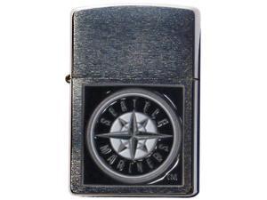 MLB Large Emblem Zippo Lighter - Seattle Mariners MLB Large Emblem Zippo Lighter - Seattle Mariners