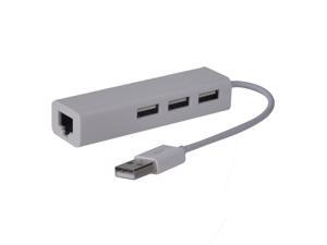 3-Port USB 2.0 Hub to LAN 100Mbps Ethernet RJ45 Network Adapter for Laptop PC Windows 7/Vista /XP/Apple Mac OS 3-Port USB 2.0 Hub to LAN 100Mbps Ethernet RJ45 Network Adapter for Laptop PC Windows 7/Vista /XP/Apple Mac OS