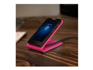 Wireless Ultra Qi Charging Pad - Pink Wireless Ultra Qi Charging Pad - Pink