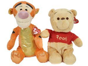 10" Winnie the Pooh Tigger Plush 2 Pack Set Ty Disney Beanie Buddies Toys Dolls 10" Winnie the Pooh Tigger Plush 2 Pack Set Ty Disney Beanie Buddies Toys Dolls