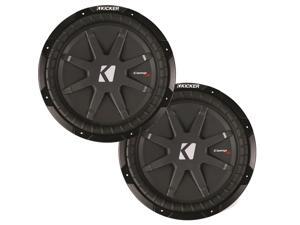 Kicker CompRT package - Two 12" CompRT Subwoofers Dual 2 Ohm 40CWRT122 Kicker CompRT package - Two 12" CompRT Subwoofers Dual 2 Ohm 40CWRT122