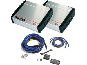 Kicker KX Amplifier package - Two Kicker KX-Series 1200 Watt Class-D Monoblock Amplifier 40KX12001 + PKD1 1/0 wiring kit Kicker KX Amplifier package - Two Kicker KX-Series 1200 Watt Class-D Monoblock Amplifier 40KX12001 + PKD1 1/0 wiring kit