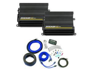 Kicker CX amplifier package - Two Kicker CX-Series 600 Watt Class-D Monoblock Amplifiers 12CX6001 Kicker CX amplifier package - Two Kicker CX-Series 600 Watt Class-D Monoblock Amplifiers 12CX6001