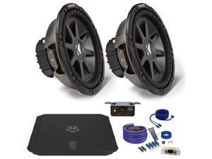 Kicker CVR122 12" Bundle with DUBA11000D 1100 Watt Amplifier + Wire Kit Kicker CVR122 12" Bundle with DUBA11000D 1100 Watt Amplifier + Wire Kit