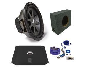 Kicker CVR122 12" Truck Bundle with DUBA2100 200 Watt Amplifier + Enclosure + Wire Kit Kicker CVR122 12" Truck Bundle with DUBA2100 200 Watt Amplifier + Enclosure + Wire Kit