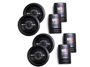 MB Quart Z Series 1 Inch Ceramic Coated Tweeter Bundle 2 pair (4 Tweeters) MB Quart Z Series 1 Inch Ceramic Coated Tweeter Bundle 2 pair (4 Tweeters)