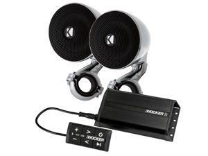 Kicker PXiBT1002 BT control with 100 watt amp and 40PSM32 handle bar speakers 2 Ohm Kicker PXiBT1002 BT control with 100 watt amp and 40PSM32 handle bar speakers 2 Ohm