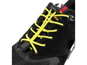 2 Pair Pack No Tie Round Dress Shoelaces 2.5mm Wide Solid Colors 100cm Lengths ( Length can DIY) For Sneakers and Shoes Yellow 2 Pair Pack No Tie Round Dress Shoelaces 2.5mm Wide Solid Colors 100cm Lengths ( Length can DIY) For Sneakers and Shoes Yellow