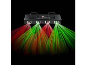 4 Lens & Beam Laser Light RG DMX Stage Disco Party Club Pub Show Lighting System 4 Lens & Beam Laser Light RG DMX Stage Disco Party Club Pub Show Lighting System