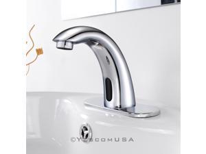Automatic Electronic Sensor Touchless Faucet Hands Free Bathroom Vessel Sink Tap Automatic Electronic Sensor Touchless Faucet Hands Free Bathroom Vessel Sink Tap