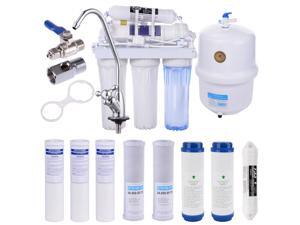 5 Stage 50 GPD Reverse Osmosis Drinking Water Filter System Filtration Home 5 Stage 50 GPD Reverse Osmosis Drinking Water Filter System Filtration Home