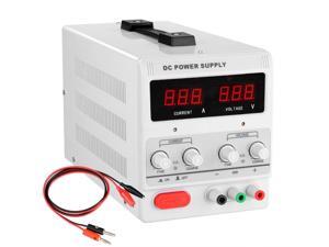 30V 5A Precision Variable DC Power Supply DigitaL Adjustable w/Clip Cable 110V 30V 5A Precision Variable DC Power Supply DigitaL Adjustable w/Clip Cable 110V