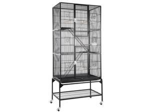 Chinchilla Sugar Glider Cockatiel Bird Parrot Cage 5 Level 32x18x69" 3 Color Opt Chinchilla Sugar Glider Cockatiel Bird Parrot Cage 5 Level 32x18x69" 3 Color Opt