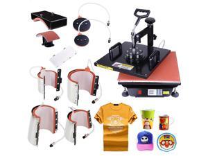 15x15 8in1 Heat Press Transfer Machine Digital Sublimation T-Shirt Mug Hat Plate Cap w/ Gloves 15x15 8in1 Heat Press Transfer Machine Digital Sublimation T-Shirt Mug Hat Plate Cap w/ Gloves