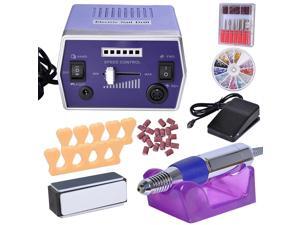 Pro Electric Nail File Drill Adjustable Manicure Tool Pedicure Machine Set Kit Pro Electric Nail File Drill Adjustable Manicure Tool Pedicure Machine Set Kit
